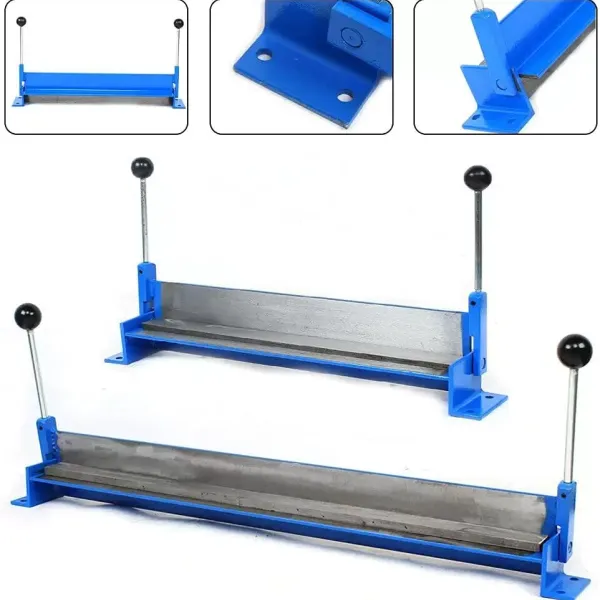 Máquina dobladora de chapa 760 x 1,2 mm, banco de inclinación, plegable, manual, trabajo de chapa máx. ángulo de flexión de 90° Máquina dobladora de chapa 760 x 1,2 mm, banco de inclinación, plegable, manual, trabajo de chapa máx. ángulo de flexión de 90°