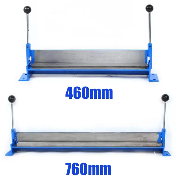 Máquina dobladora de chapa 760 x 1,2 mm, banco de inclinación, plegable, manual, trabajo de chapa máx. ángulo de flexión de 90° Máquina dobladora de chapa 760 x 1,2 mm, banco de inclinación, plegable, manual, trabajo de chapa máx. ángulo de flexión de 90°