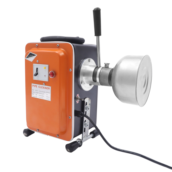 CNCEST Máquina de limpieza de tuberías de 750 W, de resorte para excavadora, limpiador de desagües para tuberías de diámetro 20-150 mm CNCEST Máquina de limpieza de tuberías de 750 W, de resorte para excavadora, limpiador de desagües para tuberías de diámetro 20-150 mm