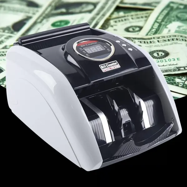 Contador de billetes, contador de dinero, máquina con sistemas UV y MG, contador de billetes con pantalla LED para euros Contador de billetes, contador de dinero, máquina con sistemas UV y MG, contador de billetes con pantalla LED para euros