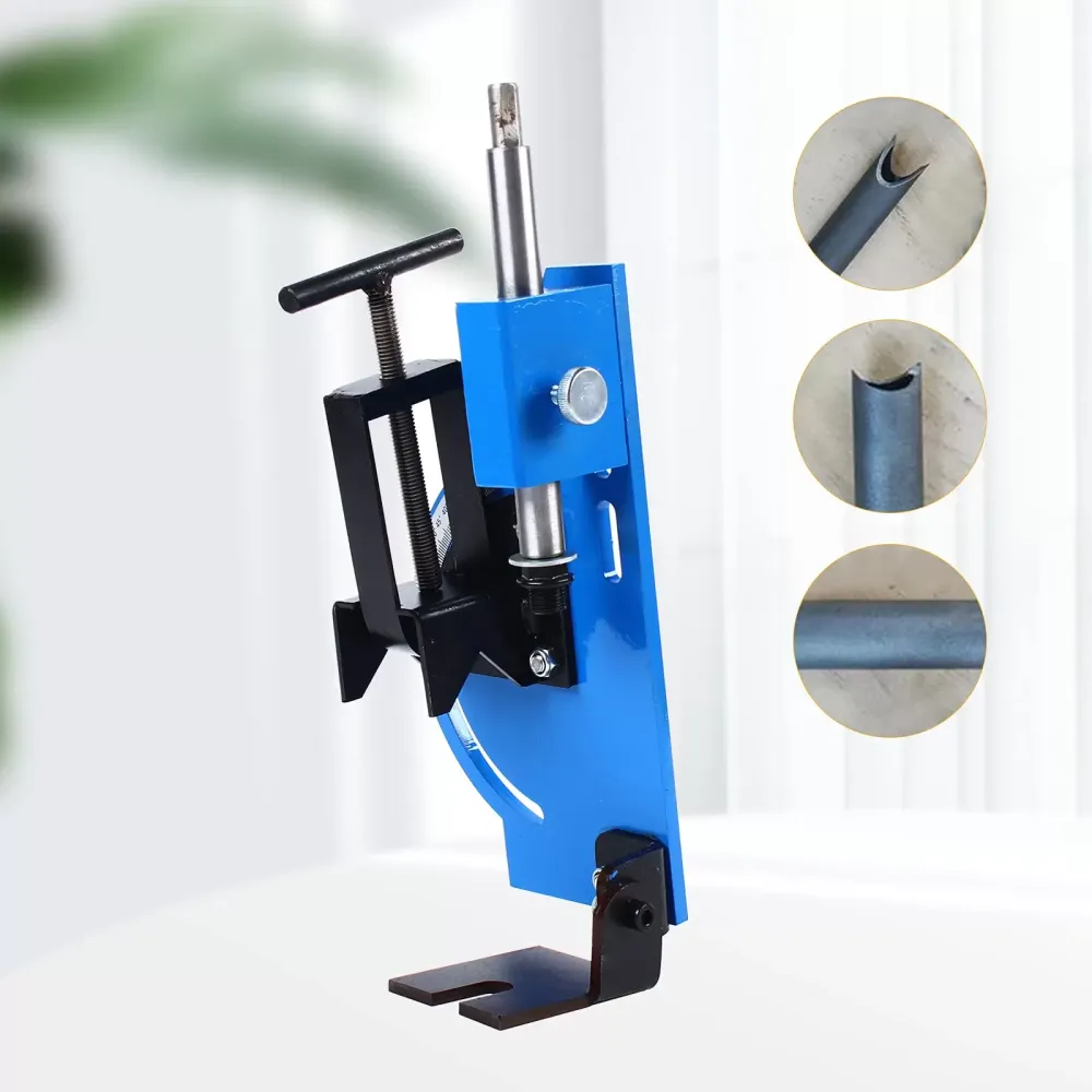 CNCEST Cortador de tubos PN-1/2A de 50 mm, para cortar tubos de metal, madera（escala de ángulo de 0 a 60°)