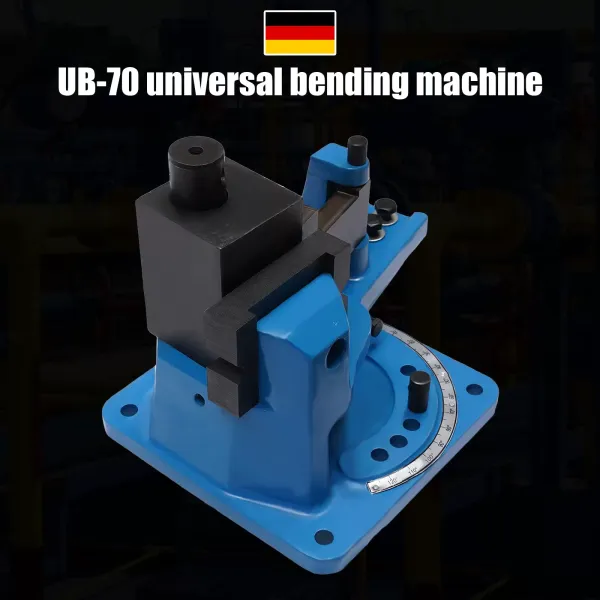 Máquina de doblar ángulo universal, ángulo de flexión hasta 120 grados