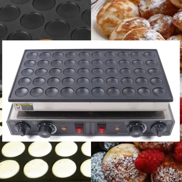 Máquina eléctrica para tortitas (50 unidades)