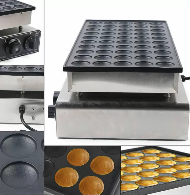Máquina eléctrica para tortitas (50 unidades)