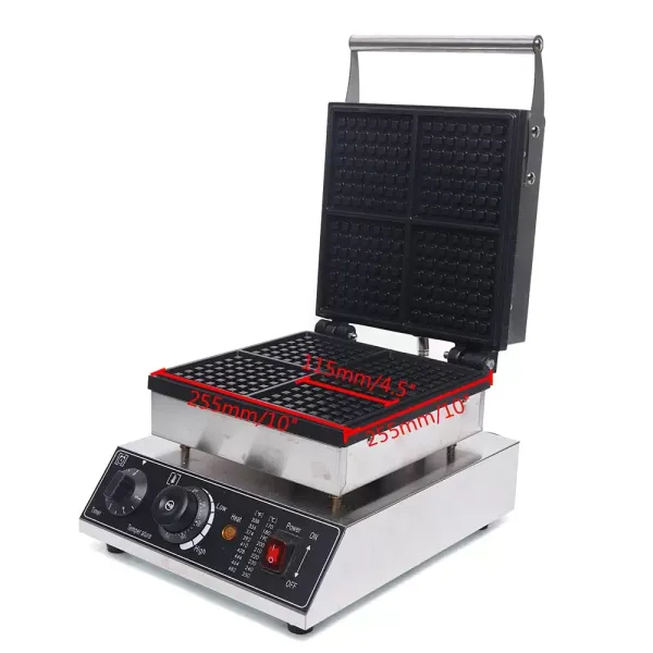Gofrera de CNCEST, antiadherente, eléctrica francesa, para hacer pancadas Gofrera de CNCEST, antiadherente, eléctrica francesa, para hacer pancadas