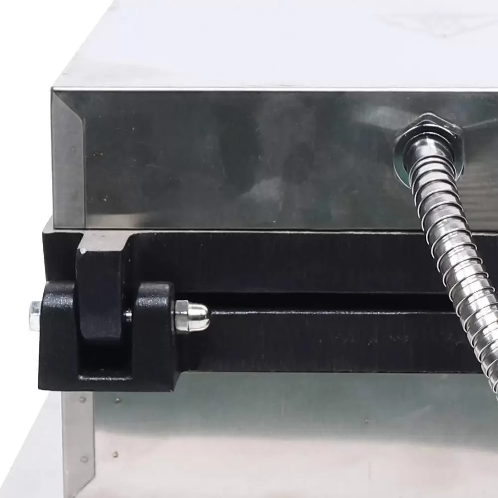 Gofrera doble de 1500 W, antiadherente, de tiempo controlable, termostato automático de 50 ~ 300 ℃, giratorio 180 °, para casa y comercial
