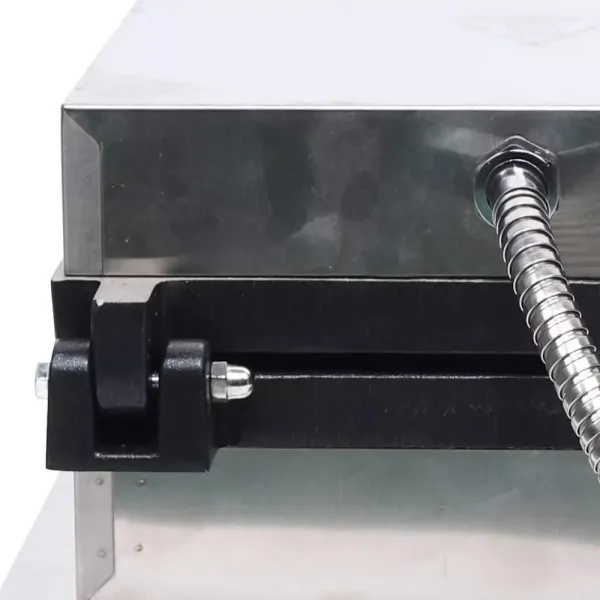 Gofrera doble de 1500 W, antiadherente, de tiempo controlable, termostato automático de 50 ~ 300 ℃, giratorio 180 °, para casa y comercial