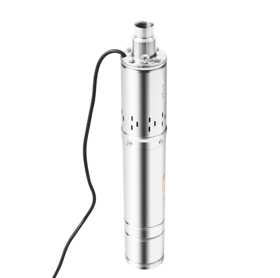 CNCEST Bomba para pozos profundos de 3,5 pulgadas, 220V, 500W, acero inoxidable