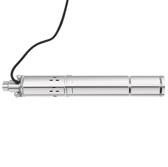 Bomba sumergible para pozos profundos de 7,6 cm, acero inoxidable, 230 V, 250 W, 1600 l/h, 80 m, compatible con arena, con cable de 20 m