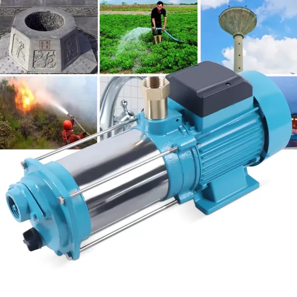CNCEST Bomba centrífuga 1300W 4000 L/H con controlador, Bomba de agua para tuberías CNCEST Bomba centrífuga 1300W 4000 L/H con controlador, Bomba de agua para tuberías