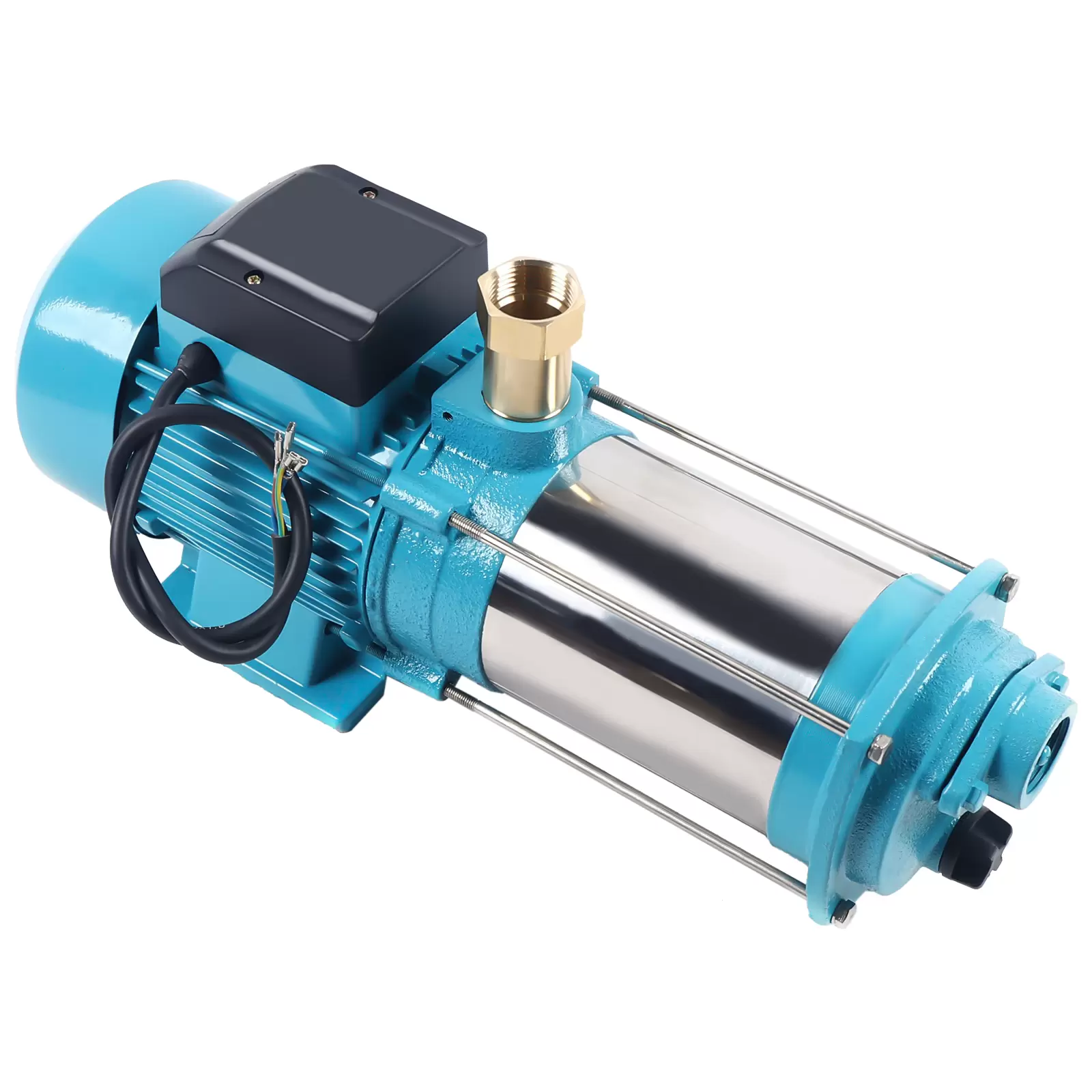 CNCEST Bomba centrífuga 1300W 4000 L/H con controlador, Bomba de agua para tuberías