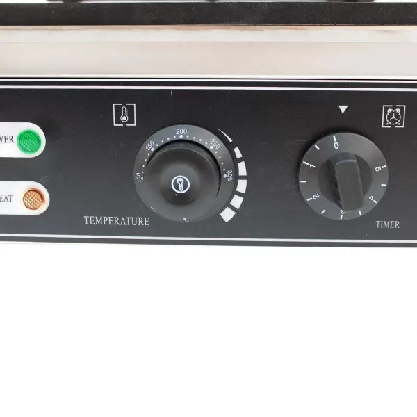 Gofrera eléctrica comercial de acero inoxidable con 10 rejillas, 220 V, 1500 W, con revestimiento antiadherente, 50 ~ 300 Celsius Gofrera eléctrica comercial de acero inoxidable con 10 rejillas, 220 V, 1500 W, con revestimiento antiadherente, 50 ~ 300 Celsius