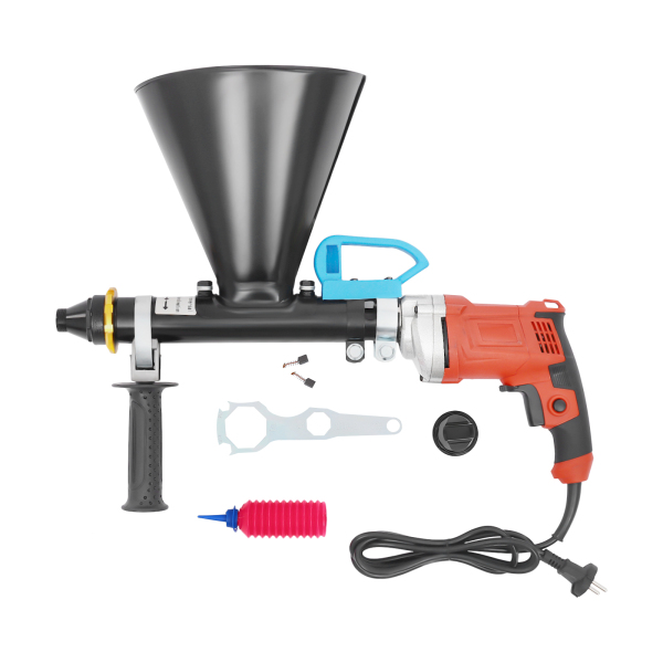 Herramienta de lechada eléctrica de 700 W, pistola de mortero, jeringa de mortero para aplicador de punta de ladrillo Herramienta de lechada eléctrica de 700 W, pistola de mortero, jeringa de mortero para aplicador de punta de ladrillo