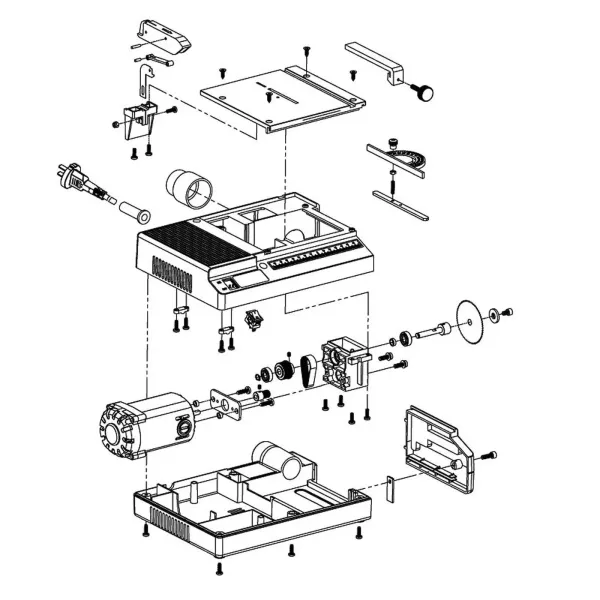 Sierra circular de mesa, 8800 rpm, 480 W, para trabajar madera, diámetro de la hoja de sierra: 60 mm Sierra circular de mesa, 8800 rpm, 480 W, para trabajar madera, diámetro de la hoja de sierra: 60 mm