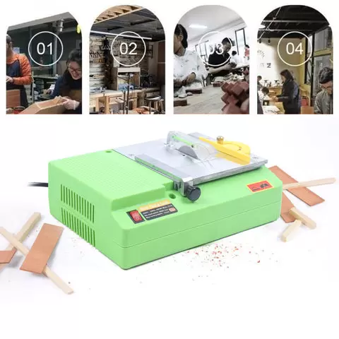Sierra circular de mesa, 8800 rpm, 480 W, para trabajar madera, diámetro de la hoja de sierra: 60 mm