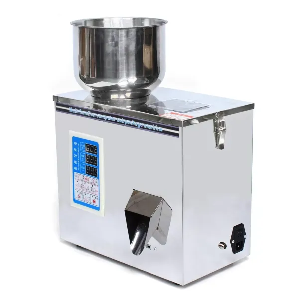 Máquina de relleno de gránulos en polvo, 180 W, 220 V, máquina de relleno de gránulos de 1 a 50 g