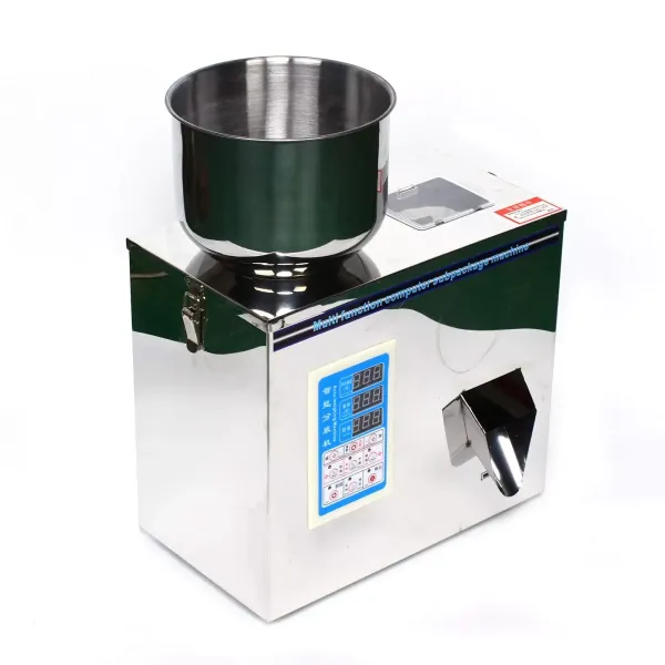Máquina de relleno de gránulos en polvo, 180 W, 220 V, máquina de relleno de gránulos de 1 a 50 g