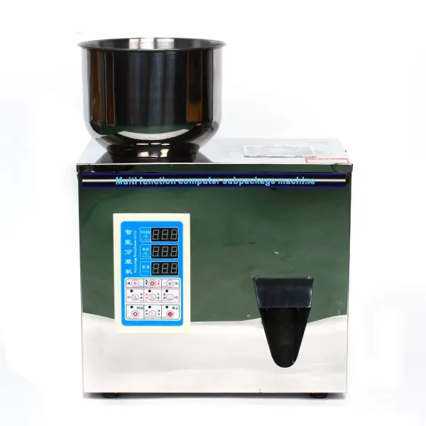 Máquina de relleno de gránulos en polvo, 180 W, 220 V, máquina de relleno de gránulos de 1 a 50 g