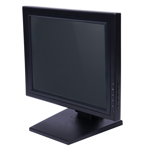 Monitores LCD con pantalla táctil de 15 ", VGA de resolución 1024x768 para puestos de punto de venta, restaurante, bar, pub
