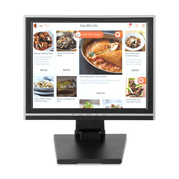 Monitor táctil LCD de 15 pulgadas (1024 x 768 mm) Monitor táctil LCD de 15 pulgadas (1024 x 768 mm)