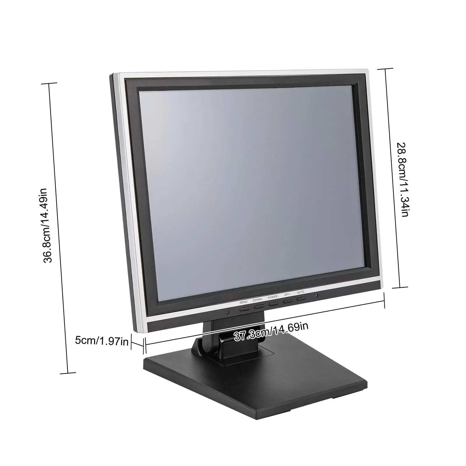 Monitor táctil LCD de 15 pulgadas (1024 x 768 mm)