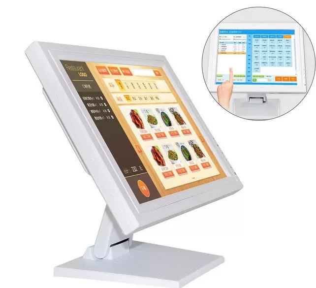 Monitor táctil de 15 pulgadas para PC, pantalla LCD, alta definición, HDMI.
