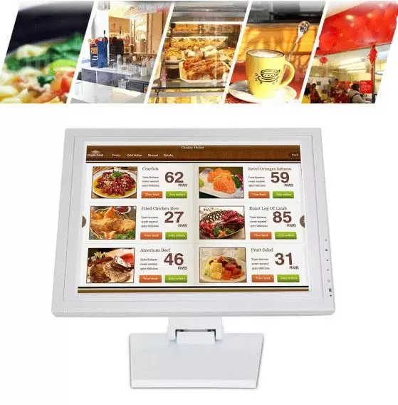 Monitor táctil de 15 pulgadas para PC, pantalla LCD, alta definición, HDMI.