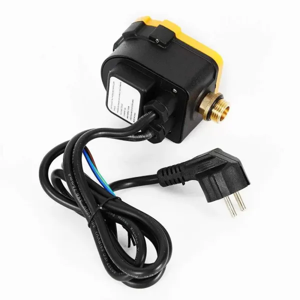 Control automático de la bomba con protección contra marcha en seco y manómetro, interruptor de presión hasta 10 bar (amarillo). Control automático de la bomba con protección contra marcha en seco y manómetro, interruptor de presión hasta 10 bar (amarillo).