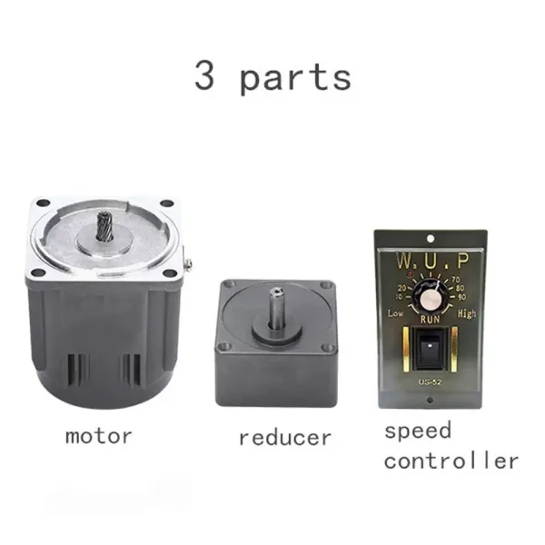 CNCEST Motor regulador de velocidad 120W 5K + regulador de motor (220V) CNCEST Motor regulador de velocidad 120W 5K + regulador de motor (220V)