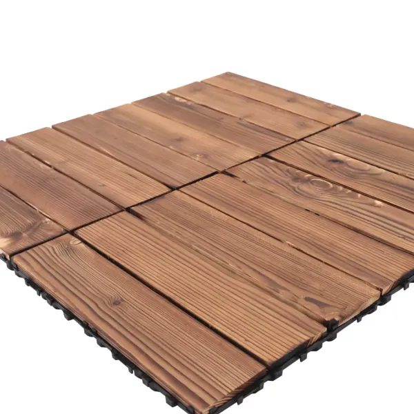 36 baldosas de madera dura, madera de acacia, madera de eucalipto, 30 x 30 cm, sistema de ranuras, terraza, balcón 36 baldosas de madera dura, madera de acacia, madera de eucalipto, 30 x 30 cm, sistema de ranuras, terraza, balcón
