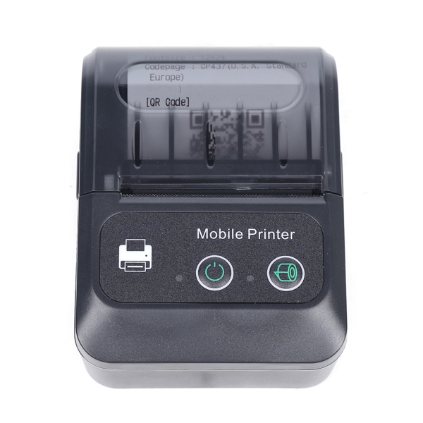 Impresora térmica Bluetooth USB POS Impresora de recibos Impresora de 48 mm de ancho de impresión Impresora pequeña portátil