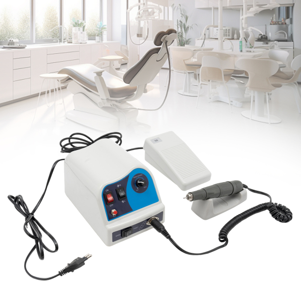 Micromotor de laboratorio, 0-45,000 rpm + 45 K RPM, pieza de mano micromotor, tamaño 2,35 mm