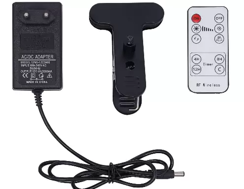 Luz de cultivo con soporte y clip, 420 LEDs de cultivo para plantas de interior, 10 niveles regulables, 3 temporizadores