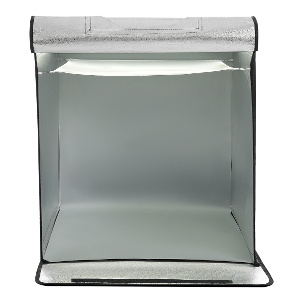 60*60*60cm Caja de luz fotográfica, estudio fotográfico portátil profesional, caja de tienda para fotografía, Negro