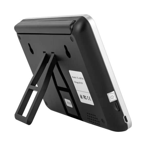 Videoportero con timbre, cámara con timbre con monitor de pantalla táctil de 7,12", videoportero con timbre 32GB