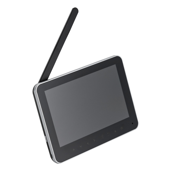 Videoportero con timbre, cámara con timbre con monitor de pantalla táctil de 7,12", videoportero con timbre 32GB