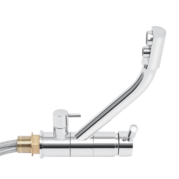 Grifo de filtro de agua de cocina 3 en 1, grifo de 3 vías, sistema de ósmosis, giratorio Grifo de filtro de agua de cocina 3 en 1, grifo de 3 vías, sistema de ósmosis, giratorio
