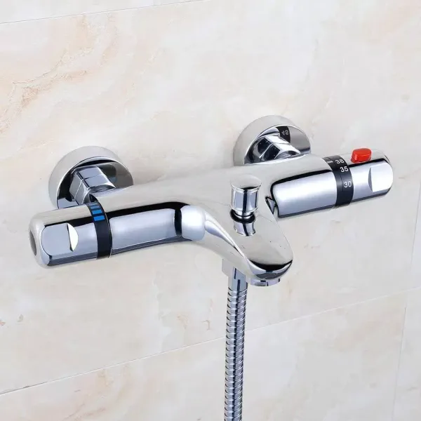 Termostato de ducha, Termostato de baño Batería de ducha