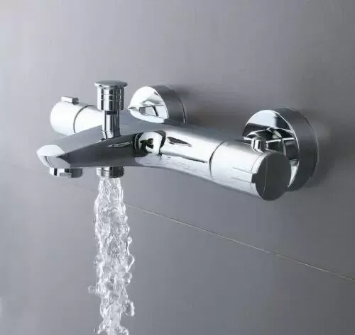 Grifo de bañera – Termostato para bañera con protección integrada contra quemaduras