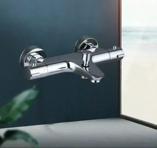 Grifo de bañera – Termostato para bañera con protección integrada contra quemaduras