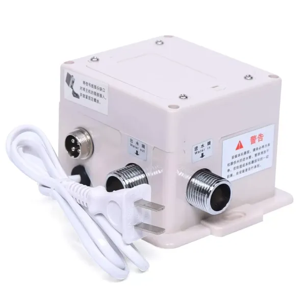 Grifo automático con sensor de infrarrojos, mezclador para fregadero de latón cromado Grifo automático con sensor de infrarrojos, mezclador para fregadero de latón cromado