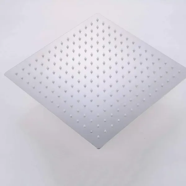 CNCEST Sistema de ducha, termostato, ducha de lluvia, acero inoxidable LED de 3 colores, con alcachofa de mano, altura regulable