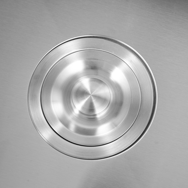 Fregadero doble de cocina de 78 x 43 x 21 cm, de acero inoxidable, con escurridor, de 2,5 mm de grosor de acero, fácil instalación, Plata