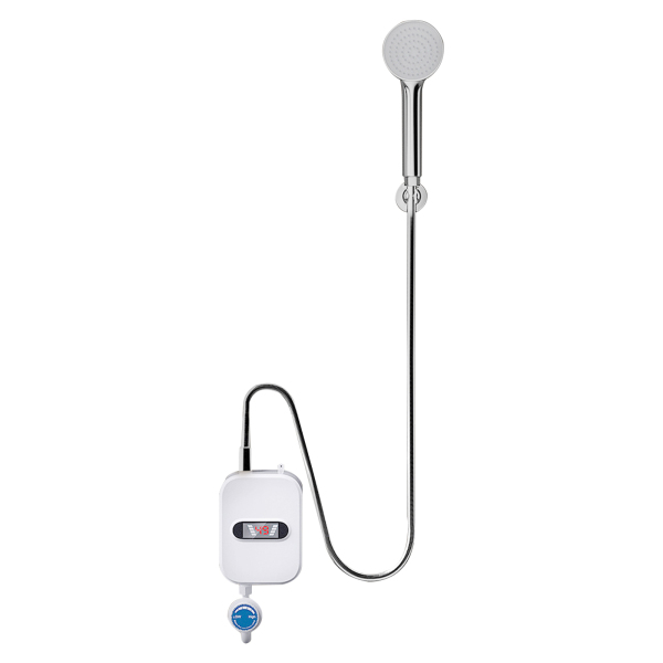 Mini calentador de agua instantáneo eléctrico de 3500 W, sin presión, con protección contra fugas, listo para enchufar, 220 V, 55 ℃