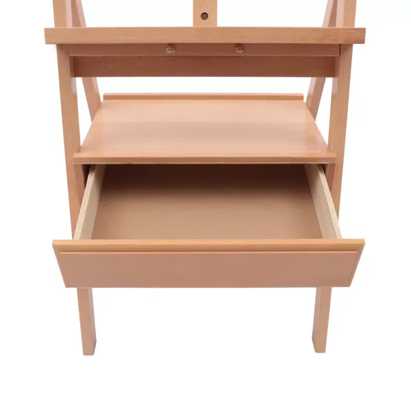 Caballete de madera en forma de H con caja – Caballete de campo ajustable de 200 cm, Caballete plegable fácil para artista Caballete de madera en forma de H con caja – Caballete de campo ajustable de 200 cm, Caballete plegable fácil para artista