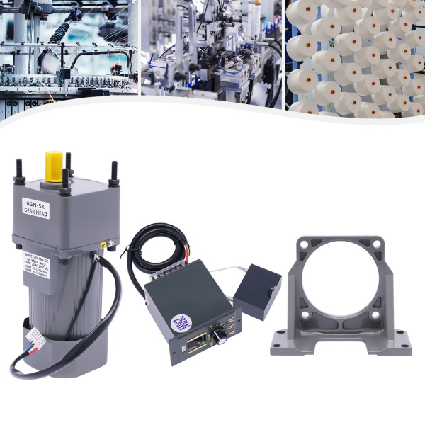 AC Motor de alto par, 250W,  Motor eléctrico monofásico, reversible, con velocidad variable ajustable, 220V, 5K