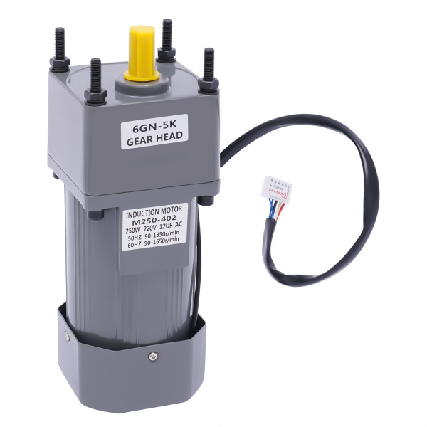 AC Motor de alto par, 250W, Motor eléctrico monofásico, reversible, con velocidad variable ajustable, 220V, 5K AC Motor de alto par, 250W, Motor eléctrico monofásico, reversible, con velocidad variable ajustable, 220V, 5K