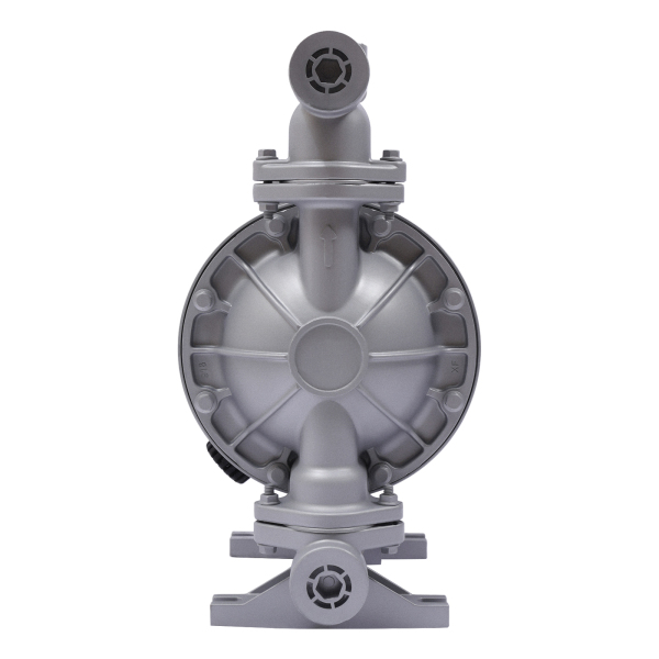 Bomba de diafragma accionada por aire doble Entrada 1/2 pulgada 4 salidas Aleación de aluminio 44 GPM Max 115PSI QBK_40L