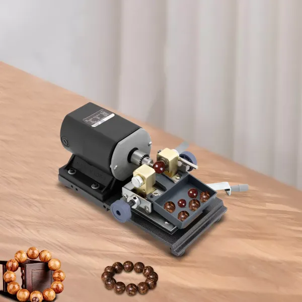 Juego completo de 220 V joyas jade perla sin escalonamiento taladro herramientas, 500-15000rpm Velocidad Ajustable, Perforada Tamaño 4-35mm (negro)