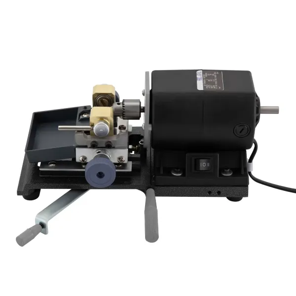 Juego completo de 220 V joyas jade perla sin escalonamiento taladro herramientas, 500-15000rpm Velocidad Ajustable, Perforada Tamaño 4-35mm (negro)